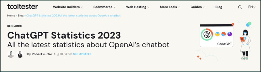 link bait tool tester chatgpt statistics report