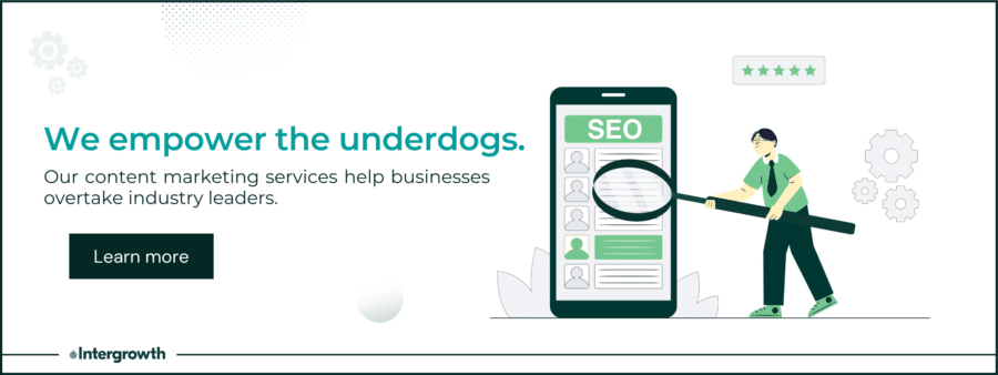 empower underdogs seo cta